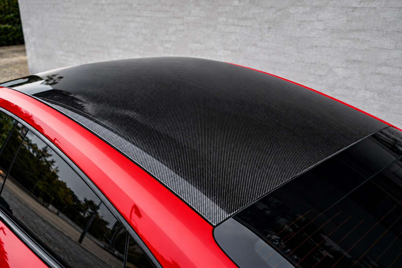 Rød Audi RS e-tron GT fra 2021