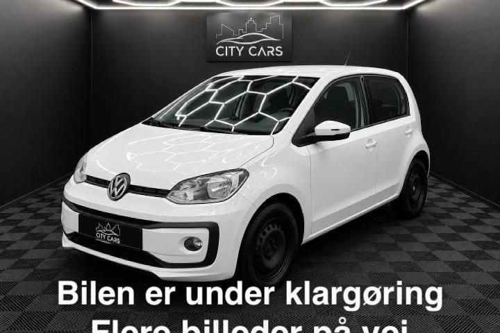 Hvid VW UP! fra 2018