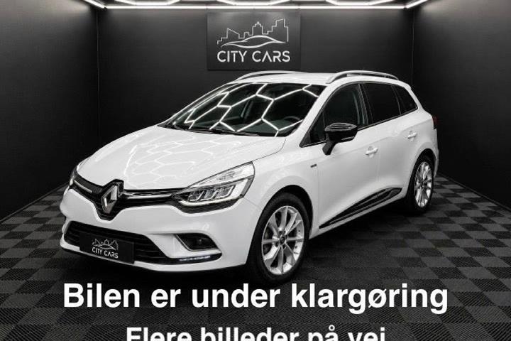 Hvid Renault Clio IV fra 2017