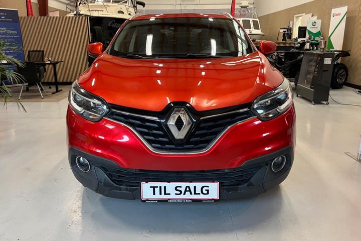 Rød Renault Kadjar fra 2017