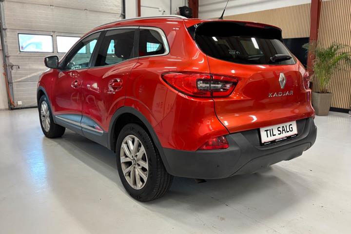 Rød Renault Kadjar fra 2017