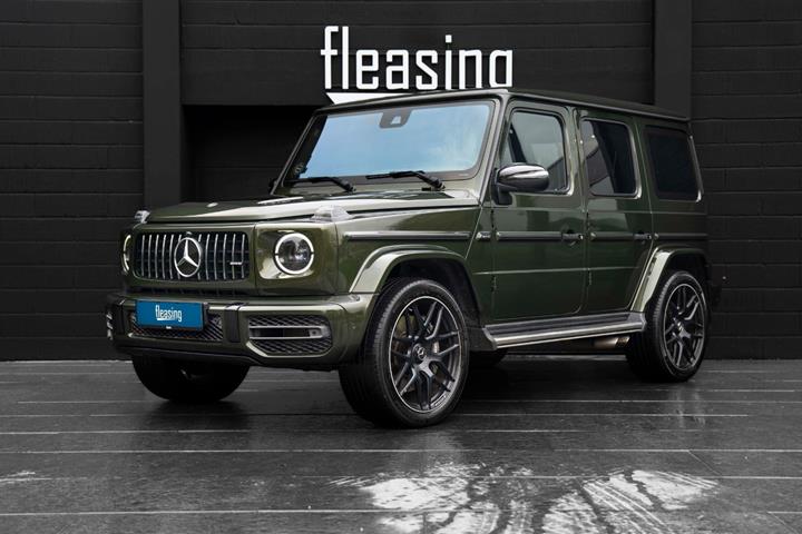 Grøn Mercedes G63 fra 2018