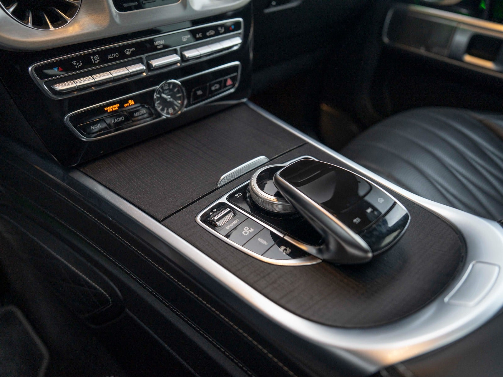 Grøn Mercedes G63 fra 2018