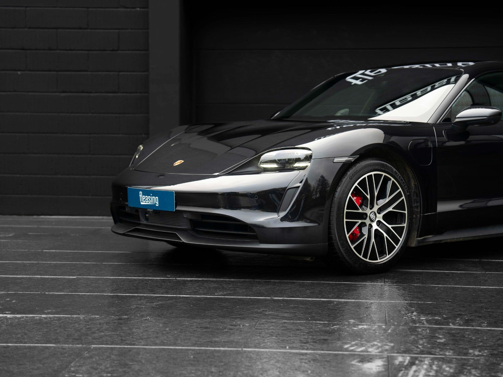 Sort Porsche Taycan 4S fra 2021