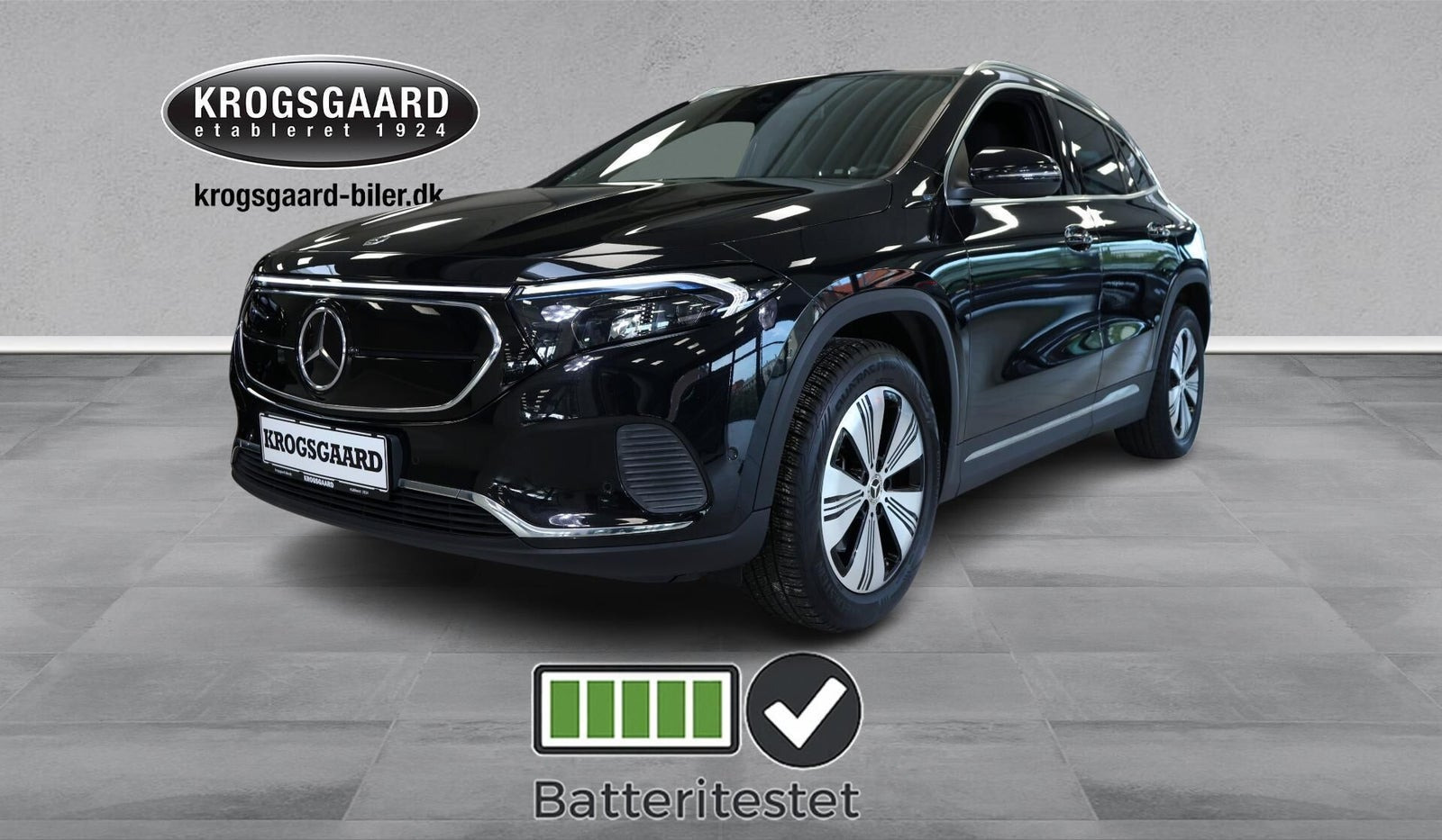 Sort Mercedes EQA250 fra 2021