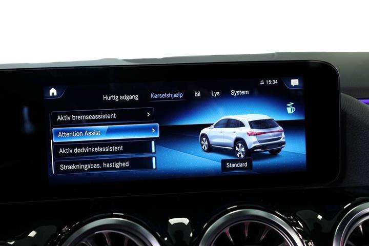 Sort Mercedes EQA250 fra 2021