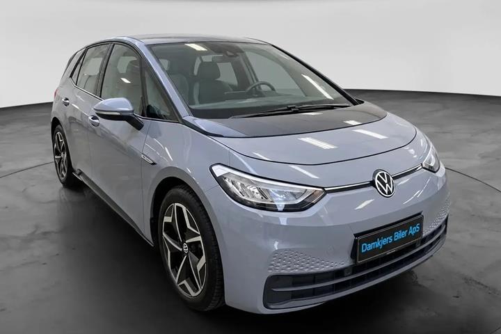 Grå VW ID.3 fra 2022