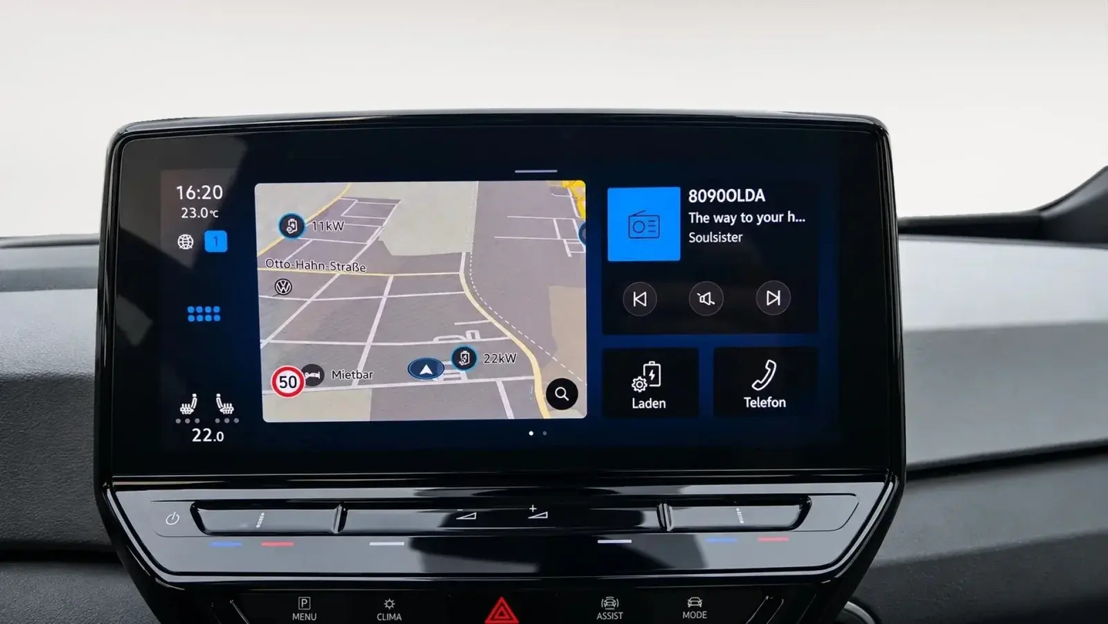 Grå VW ID.3 fra 2022