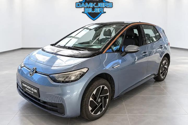 Blå VW ID.3 fra 2023