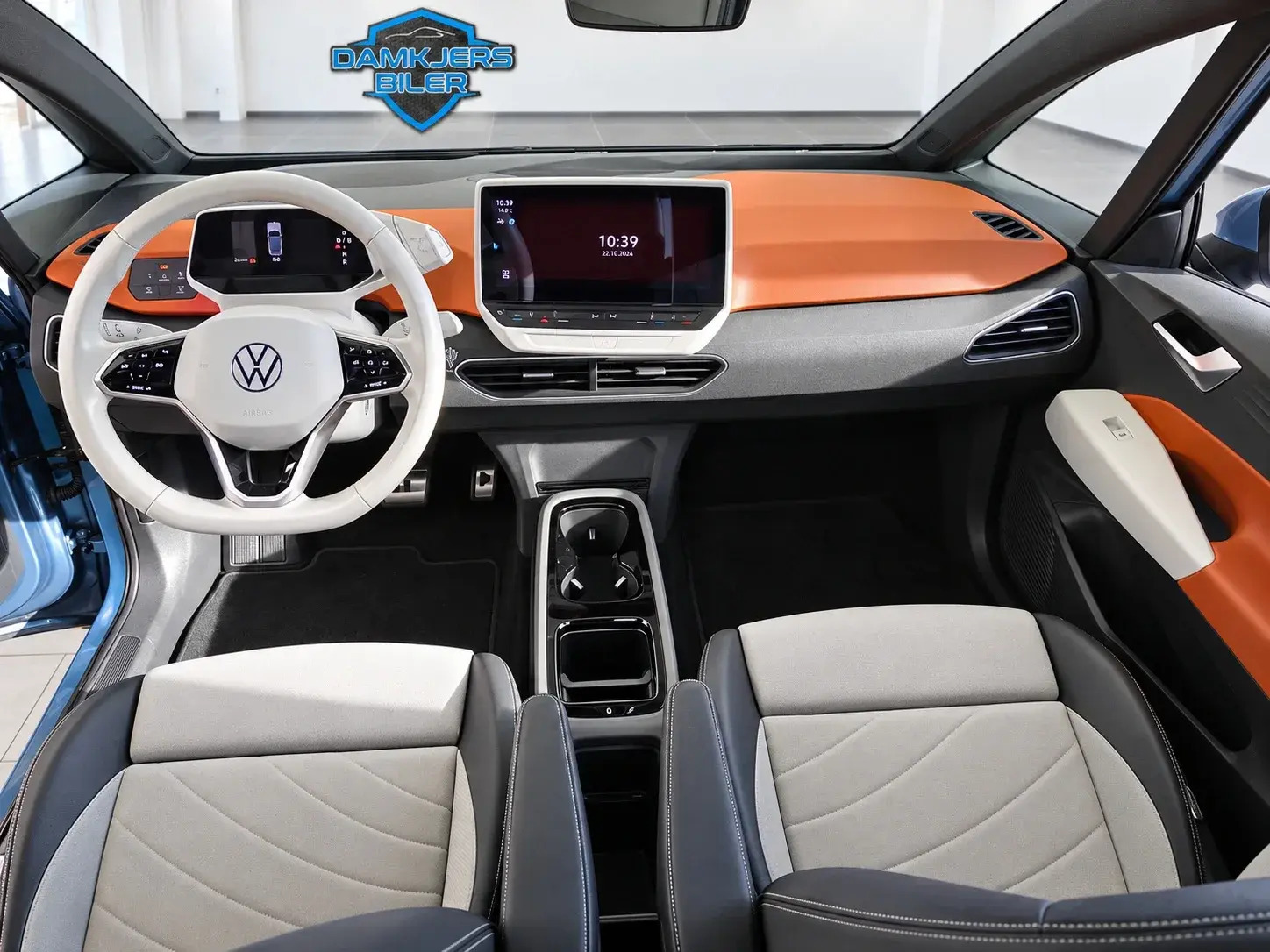 Blå VW ID.3 fra 2023