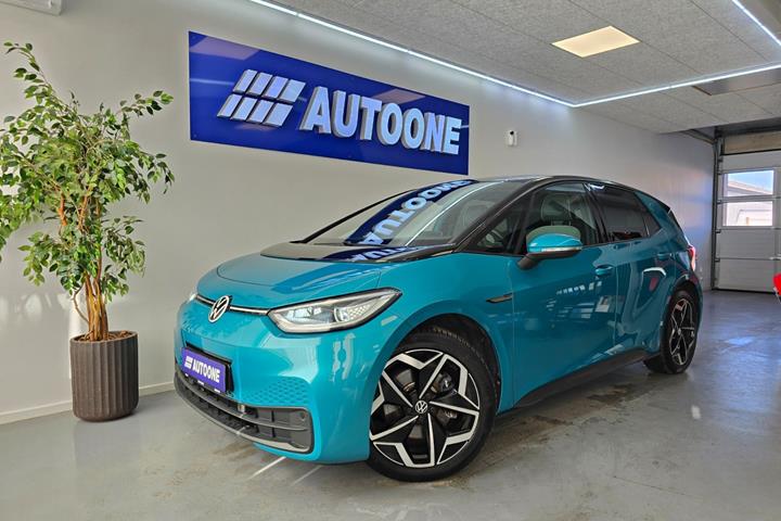 Grøn VW ID.3 fra 2021
