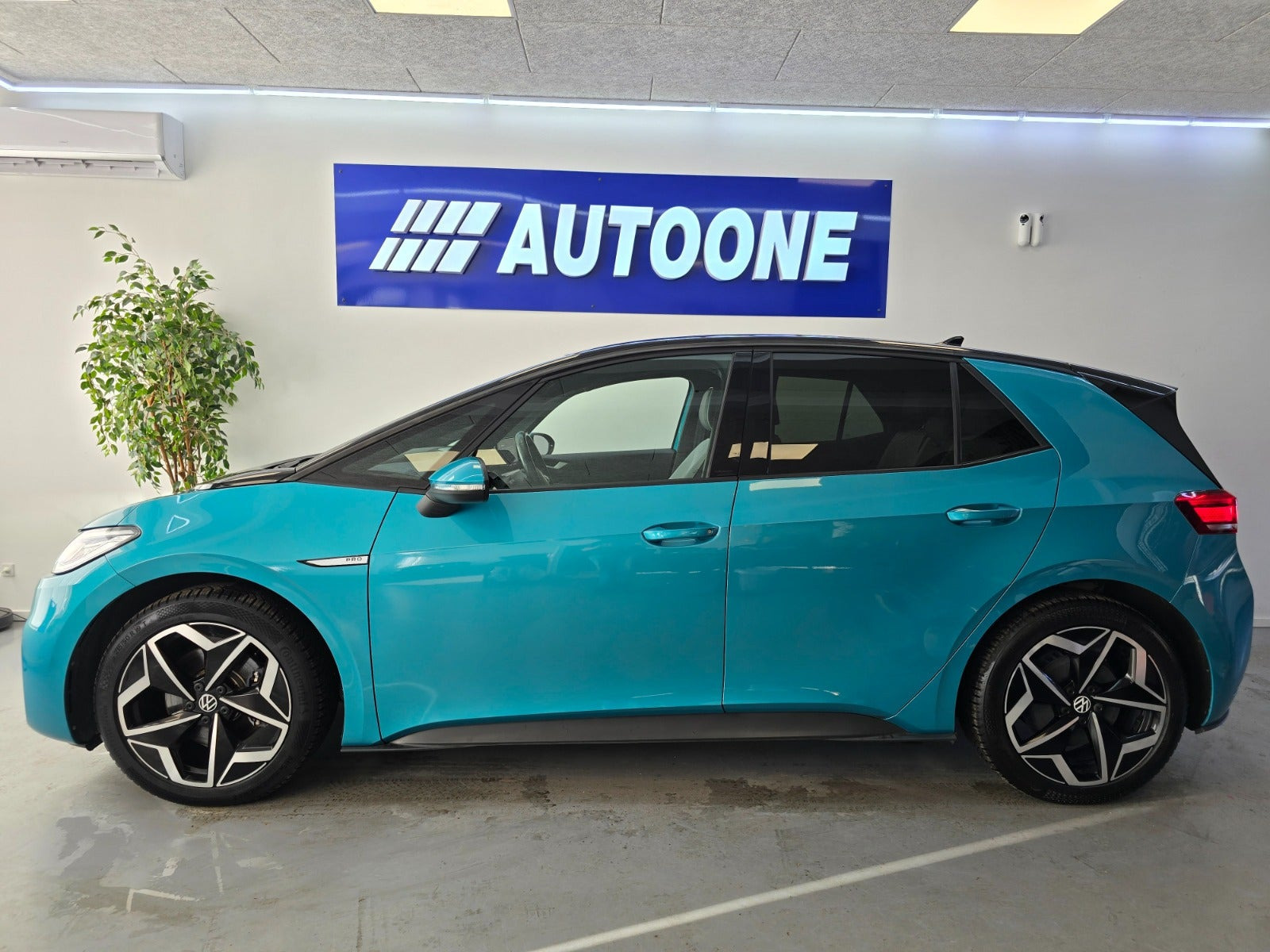 Grøn VW ID.3 fra 2021