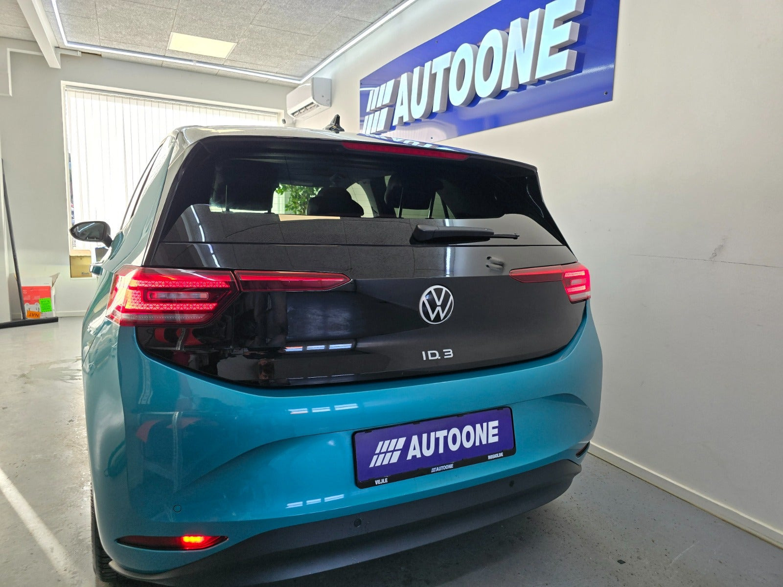 Grøn VW ID.3 fra 2021