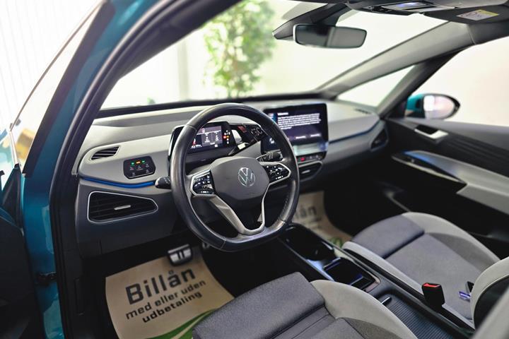 Grøn VW ID.3 fra 2021