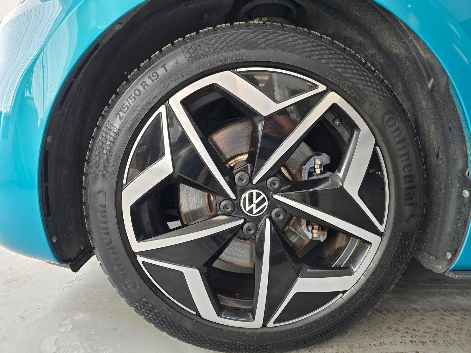 Grøn VW ID.3 fra 2021