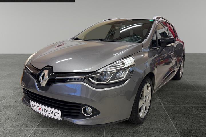 Grå Renault Clio IV fra 2014