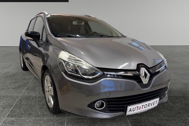Grå Renault Clio IV fra 2014