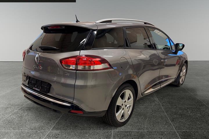 Grå Renault Clio IV fra 2014