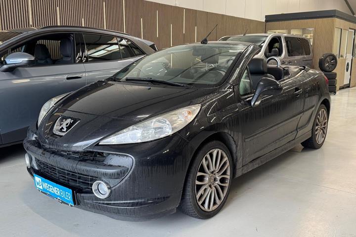 Sort Peugeot 207 fra 2007