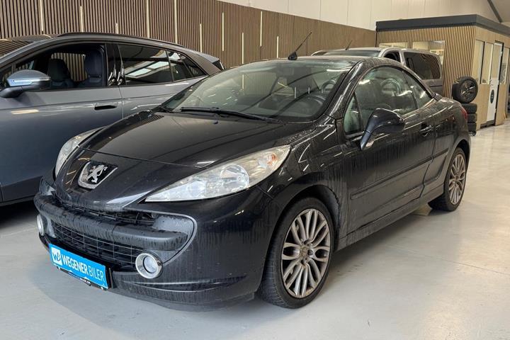 Sort Peugeot 207 fra 2007