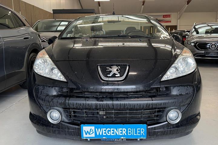 Sort Peugeot 207 fra 2007