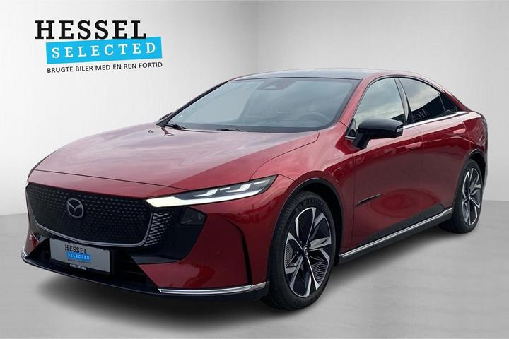 Rød Mazda 6e fra 2025