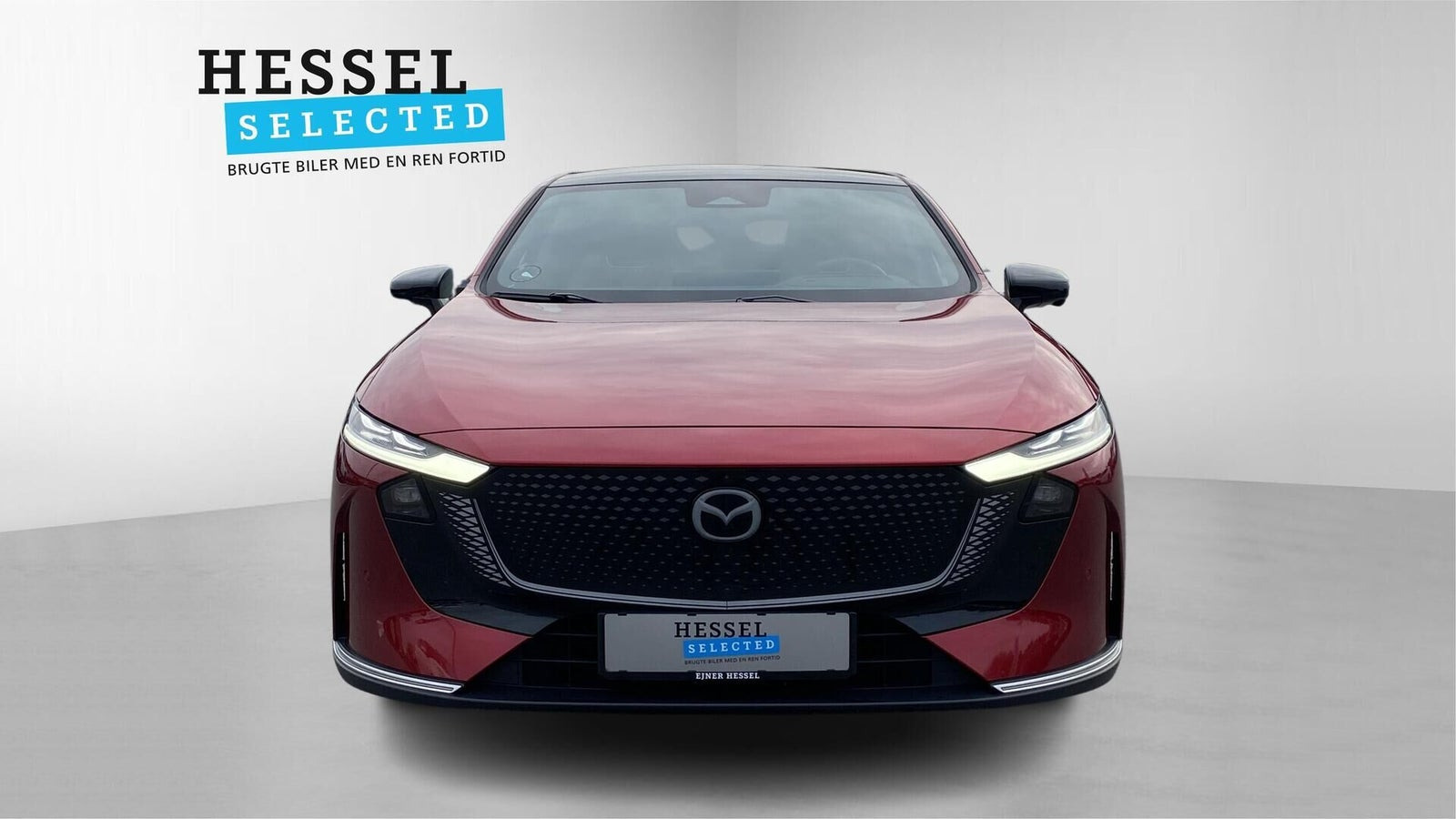 Rød Mazda 6e fra 2025