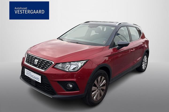 Rød Seat Arona fra 2019