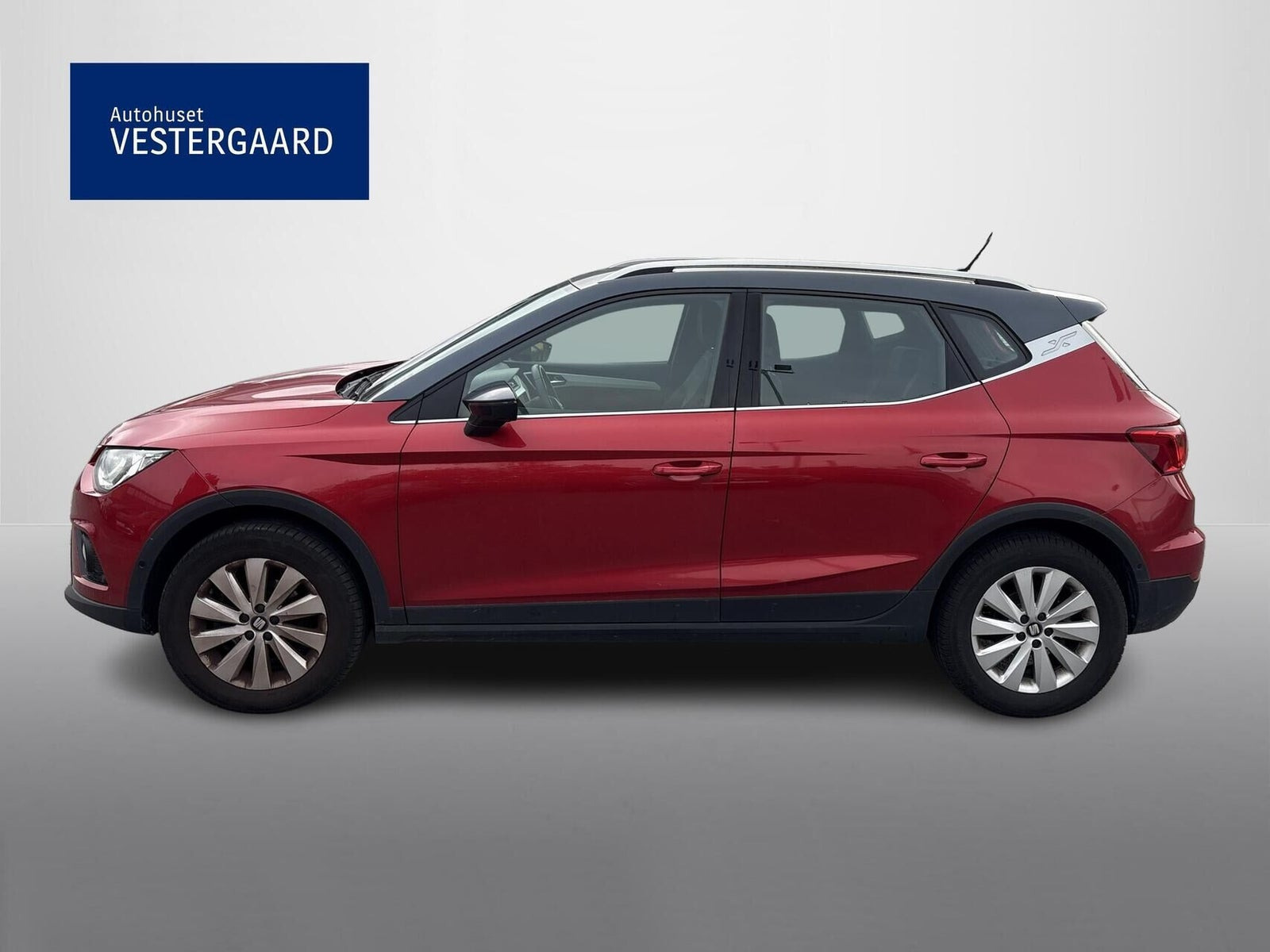 Rød Seat Arona fra 2019