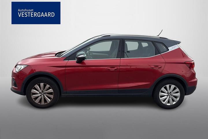 Rød Seat Arona fra 2019