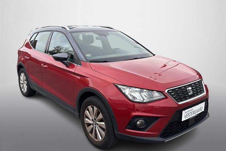Rød Seat Arona fra 2019