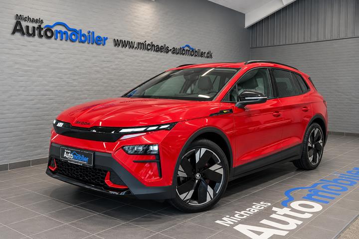 Rød Skoda Elroq fra 2025