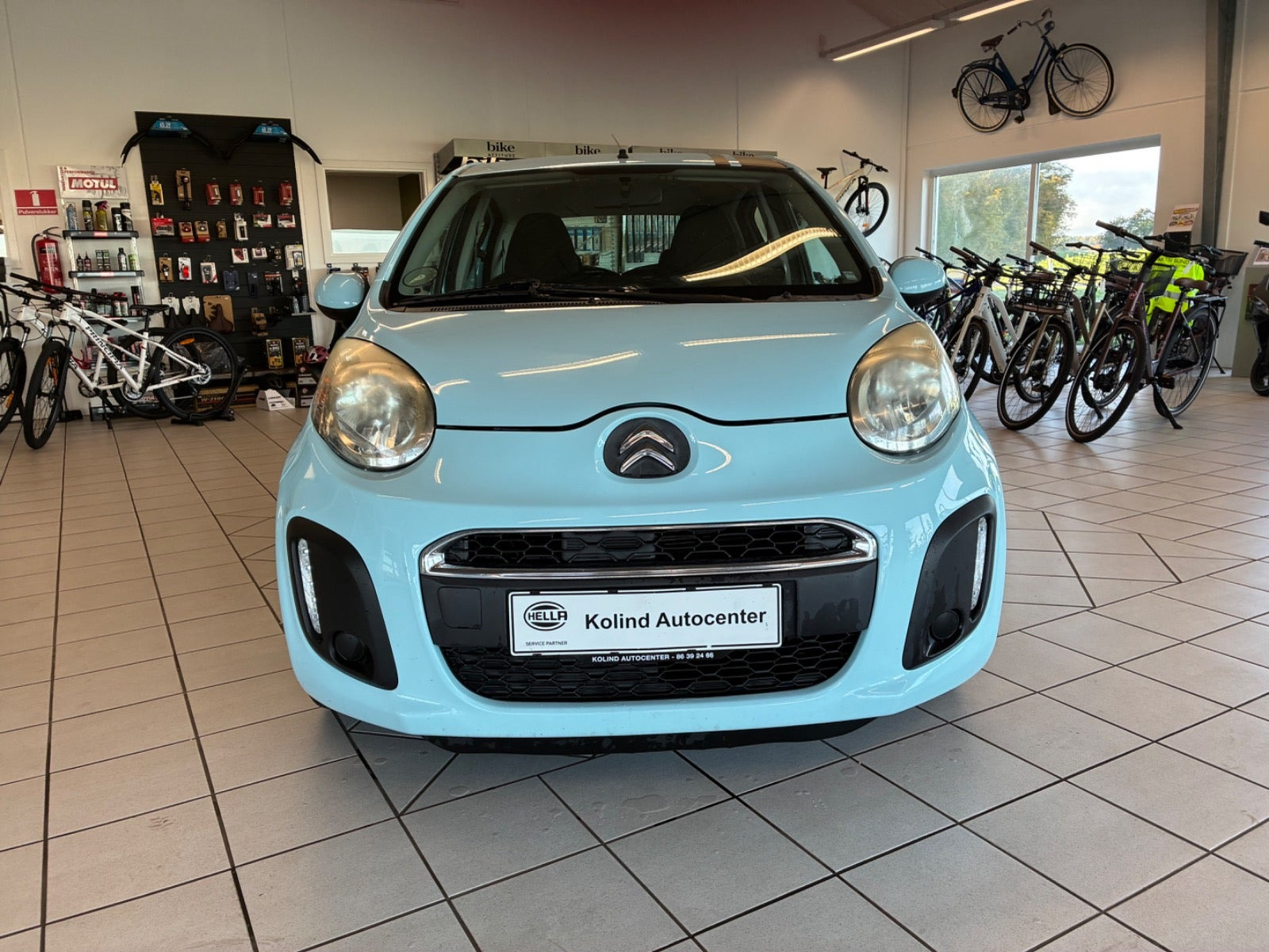 Blå Citroën C1 fra 2012