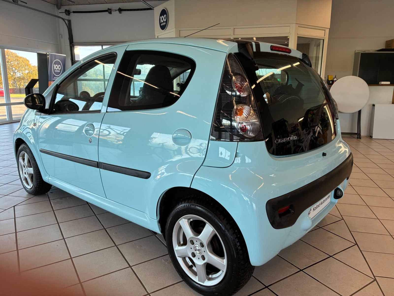 Blå Citroën C1 fra 2012