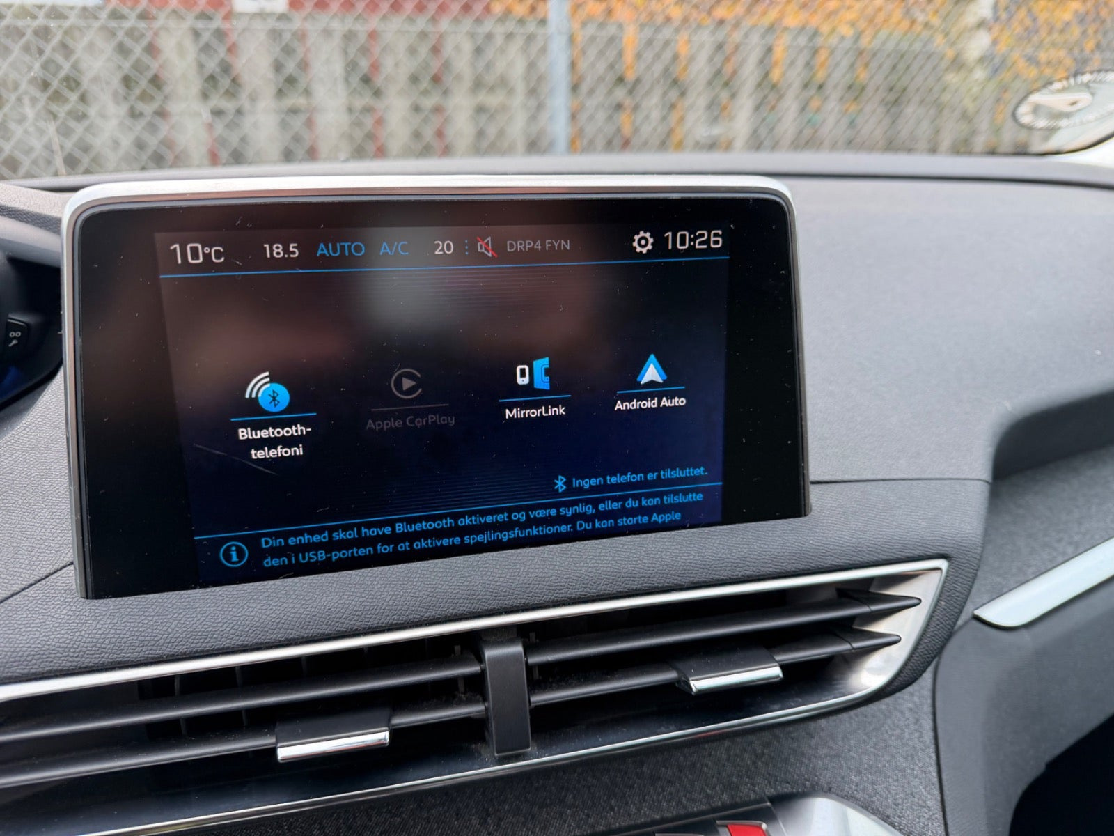 Hvid Peugeot 3008 fra 2018