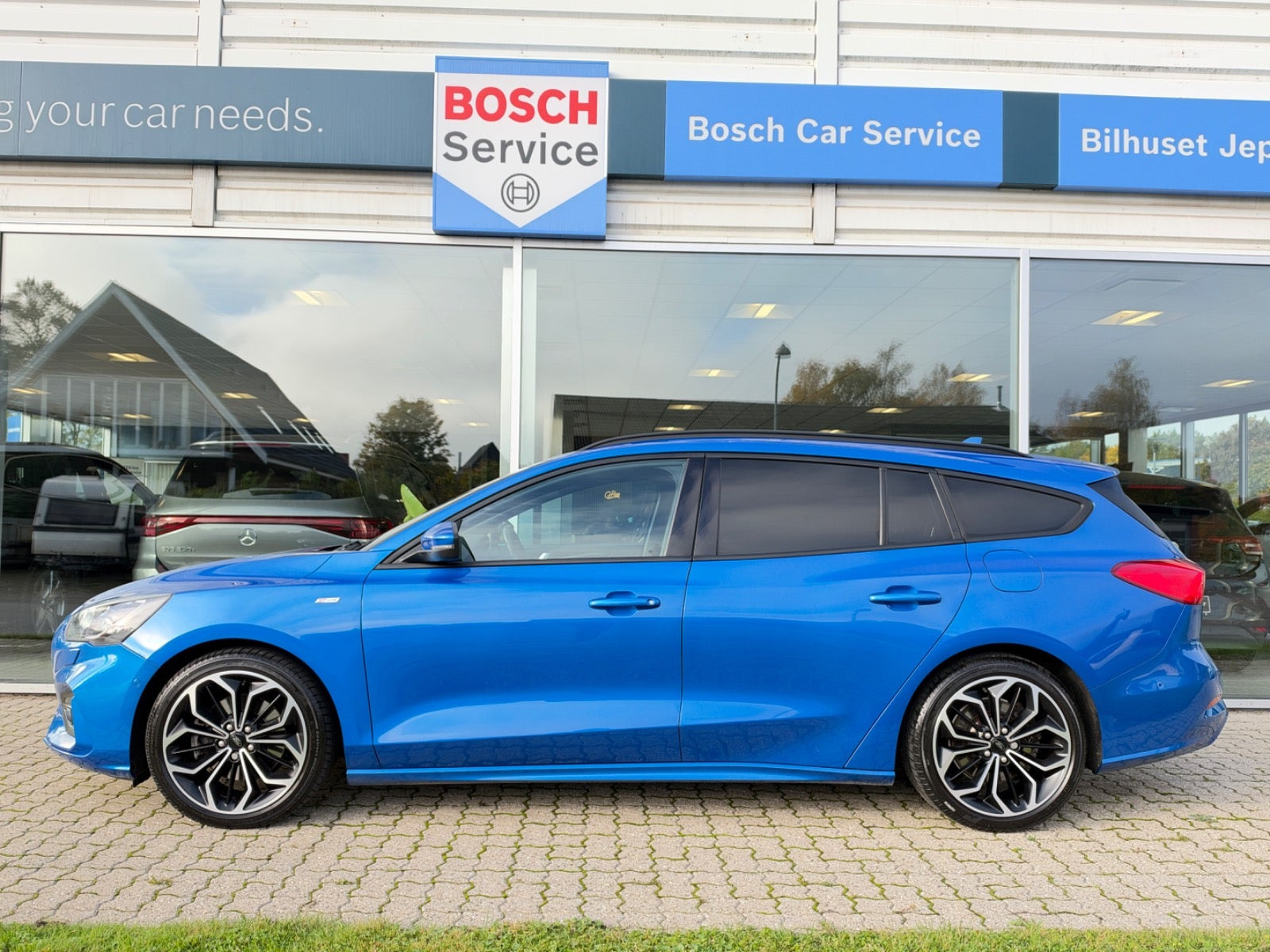 Sort Ford Focus fra 2019