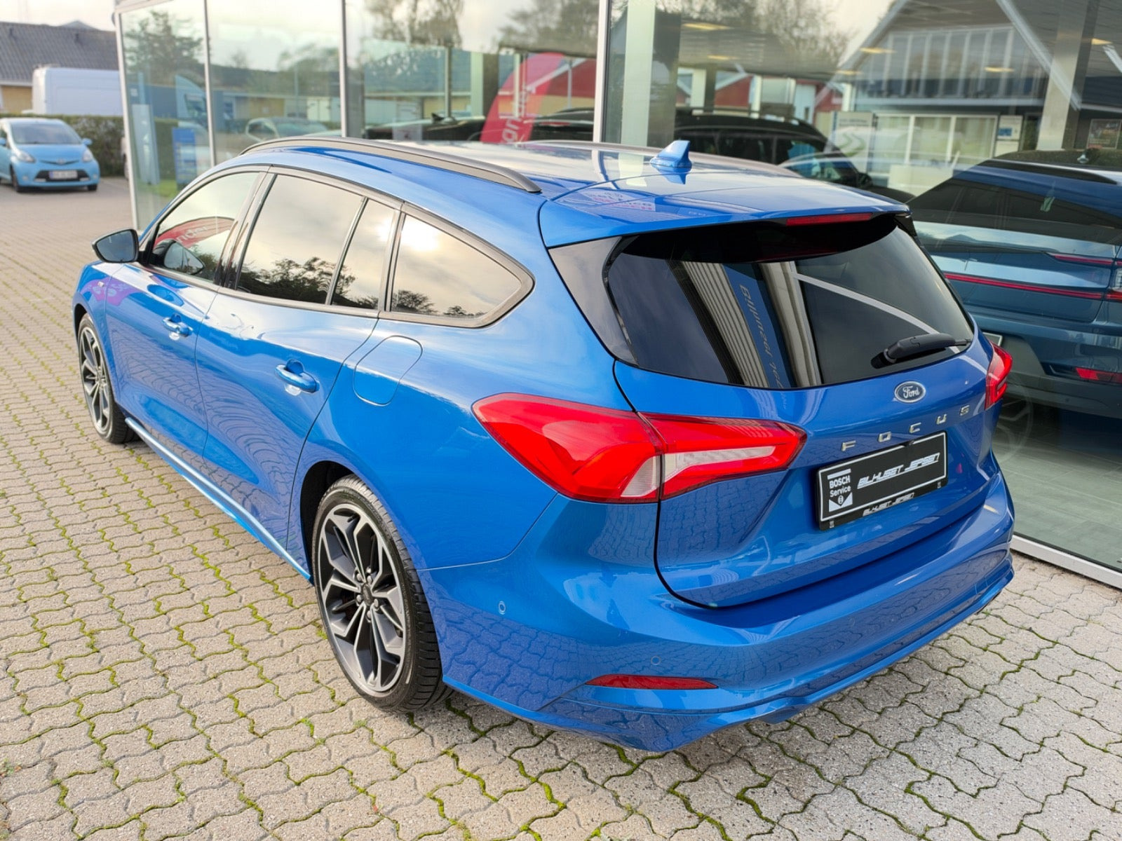 Sort Ford Focus fra 2019