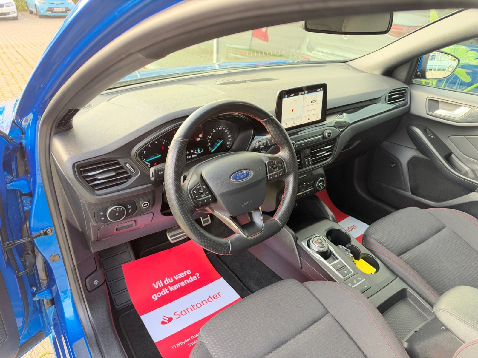 Sort Ford Focus fra 2019