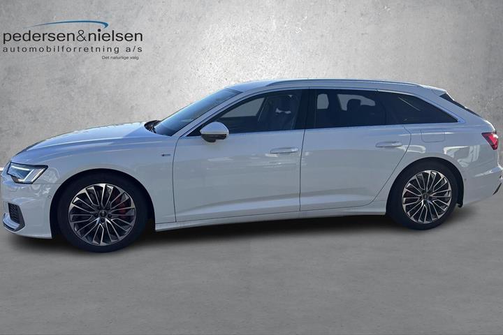 Hvid Audi A6 fra 2020