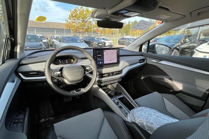 Sort Skoda Enyaq fra 2026
