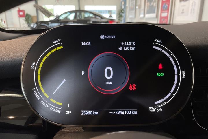 Grøn Mini Cooper fra 2022