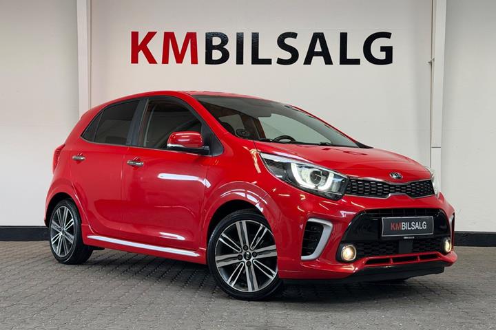 Rød Kia Picanto fra 2018