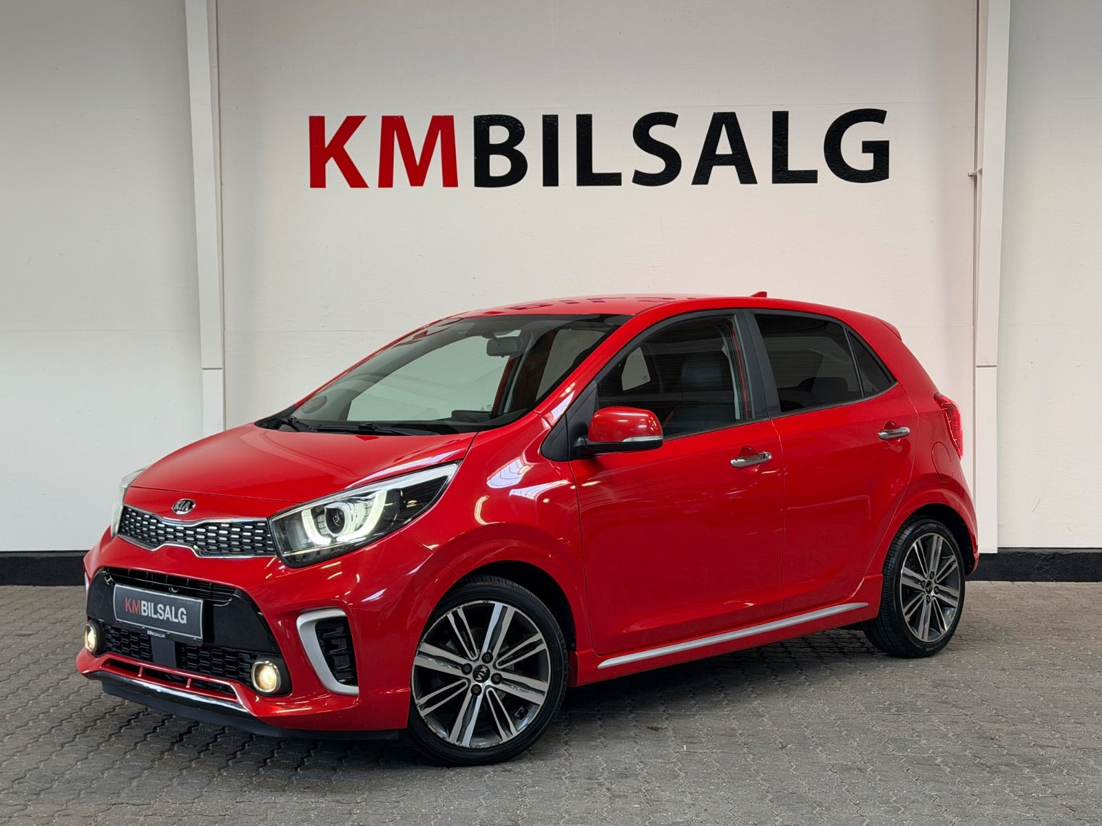 Rød Kia Picanto fra 2018