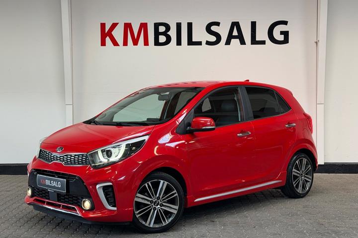 Rød Kia Picanto fra 2018