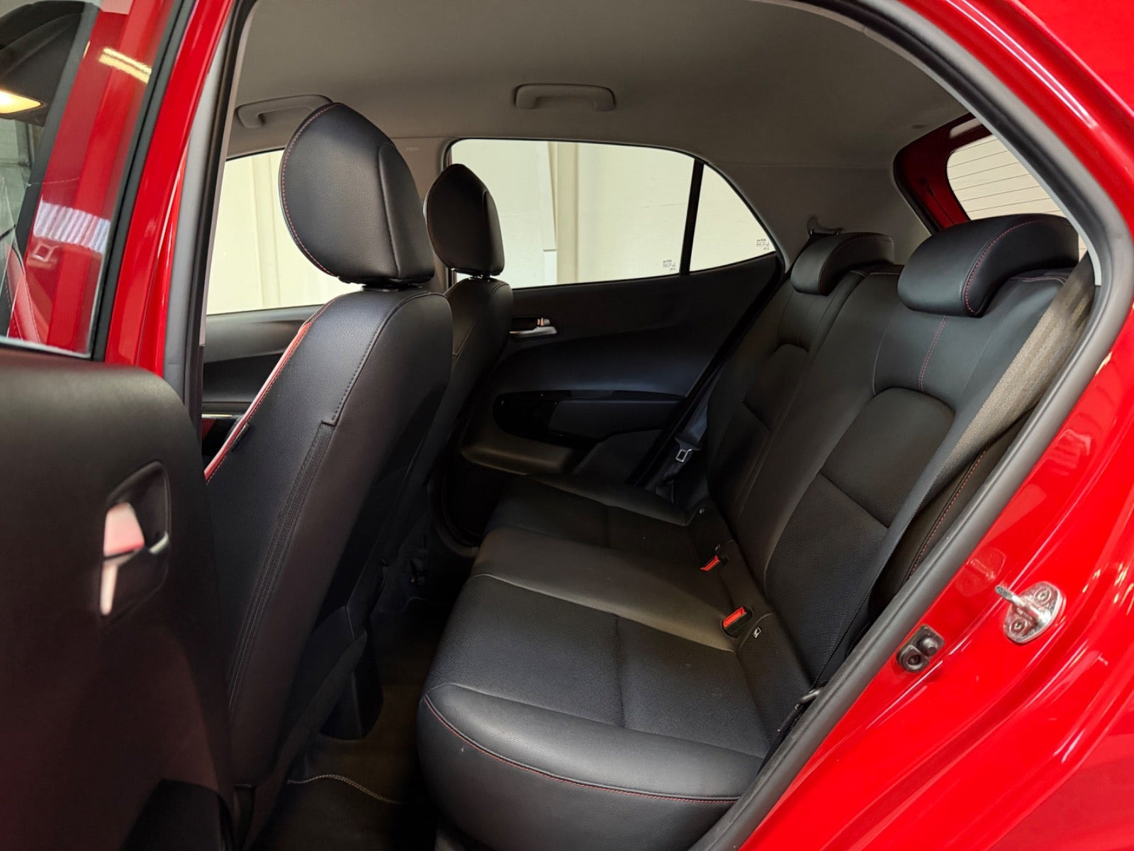 Rød Kia Picanto fra 2018