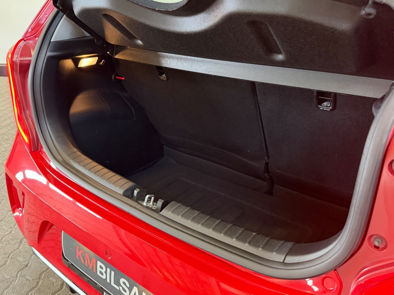 Rød Kia Picanto fra 2018
