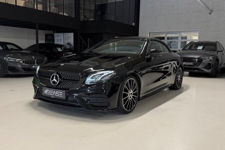 Sort Mercedes E200 fra 2018