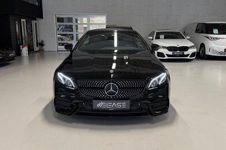 Sort Mercedes E200 fra 2018