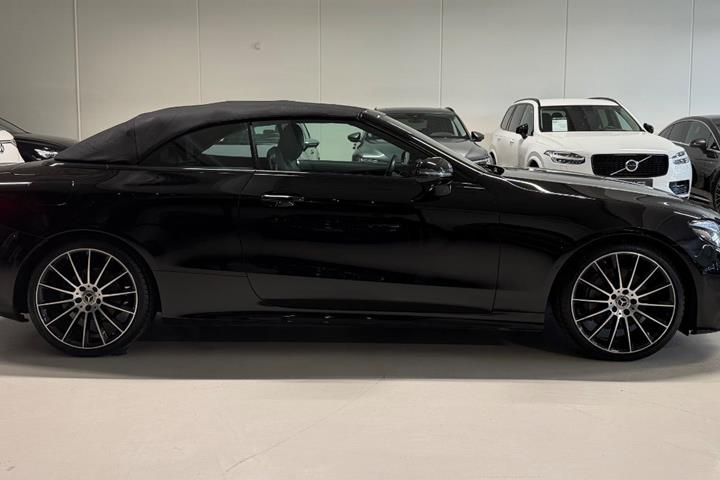 Sort Mercedes E200 fra 2018