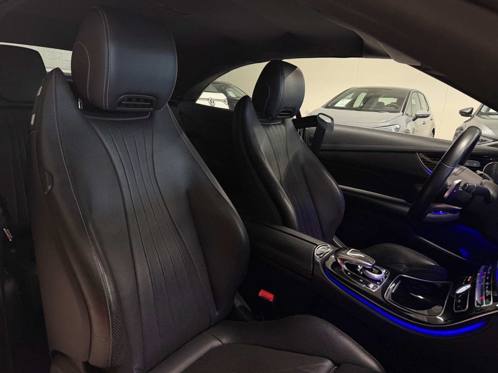 Sort Mercedes E200 fra 2018